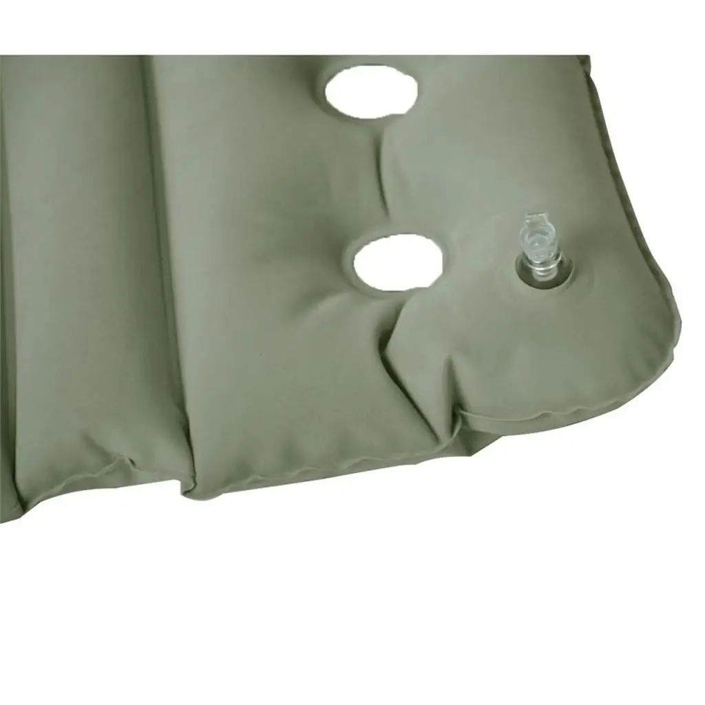 Square Air Inflatable Seat Cushion Mattress 18*18 inch/46*46cm with 6 Holes