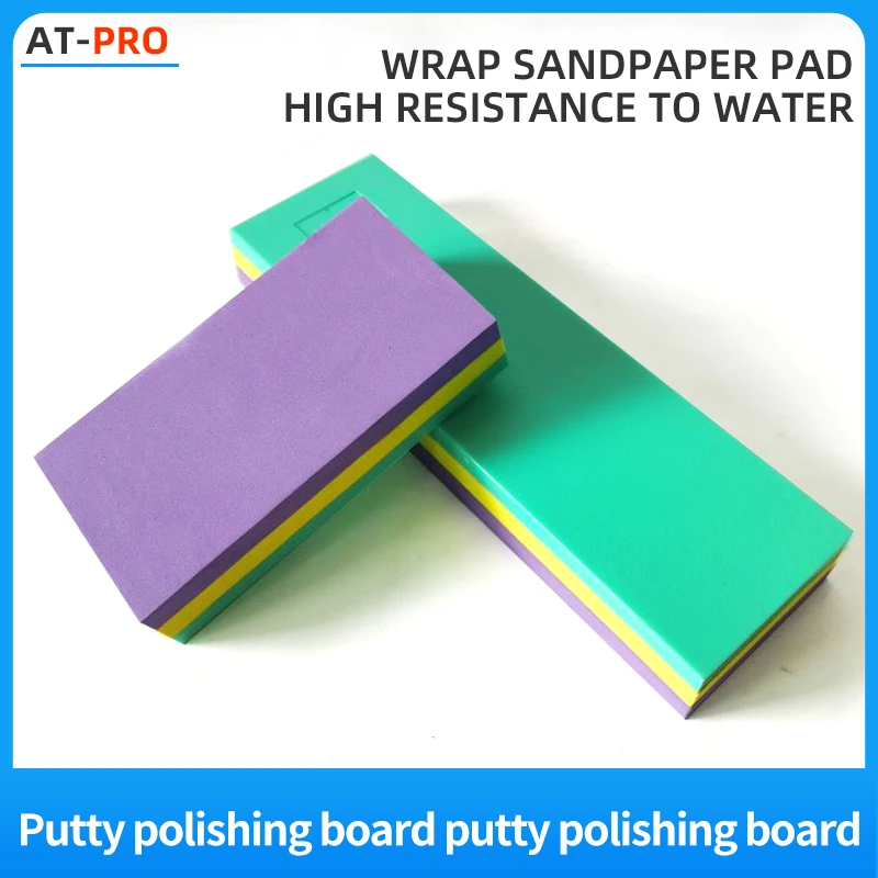 Sandpaper Tools Grinding board automobile spray paint putty polishing board tool water sandpaper pad sandskin polishing
