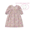 AP Jewel Collection 2025 Spring Summer Floral Dress Jewel  Collar Elegant Clothing Set Baby Overalls Set Knitting Cardigan 5