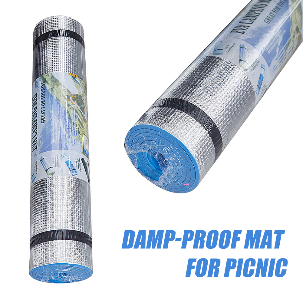  Portable Camping Mat Waterproof Tablecloth Tourist Mat Moistureproof Thickened Foldable Mattress Picnic Blanket Sleeping Pad 