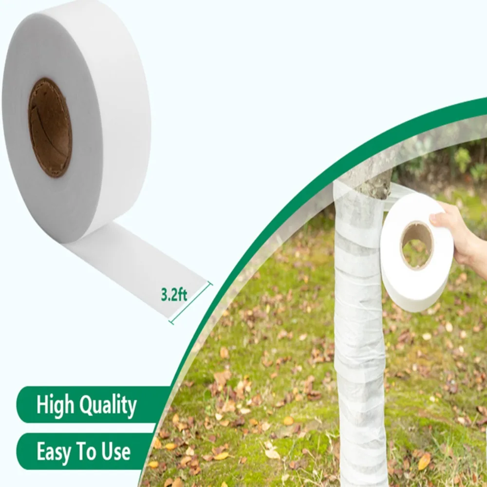 

30/60/100M Tree Protector Wraps Winter-Proof 12CM Tree Trunk Protection Shrub Tape Entangled Plants Antifreeze Bandage