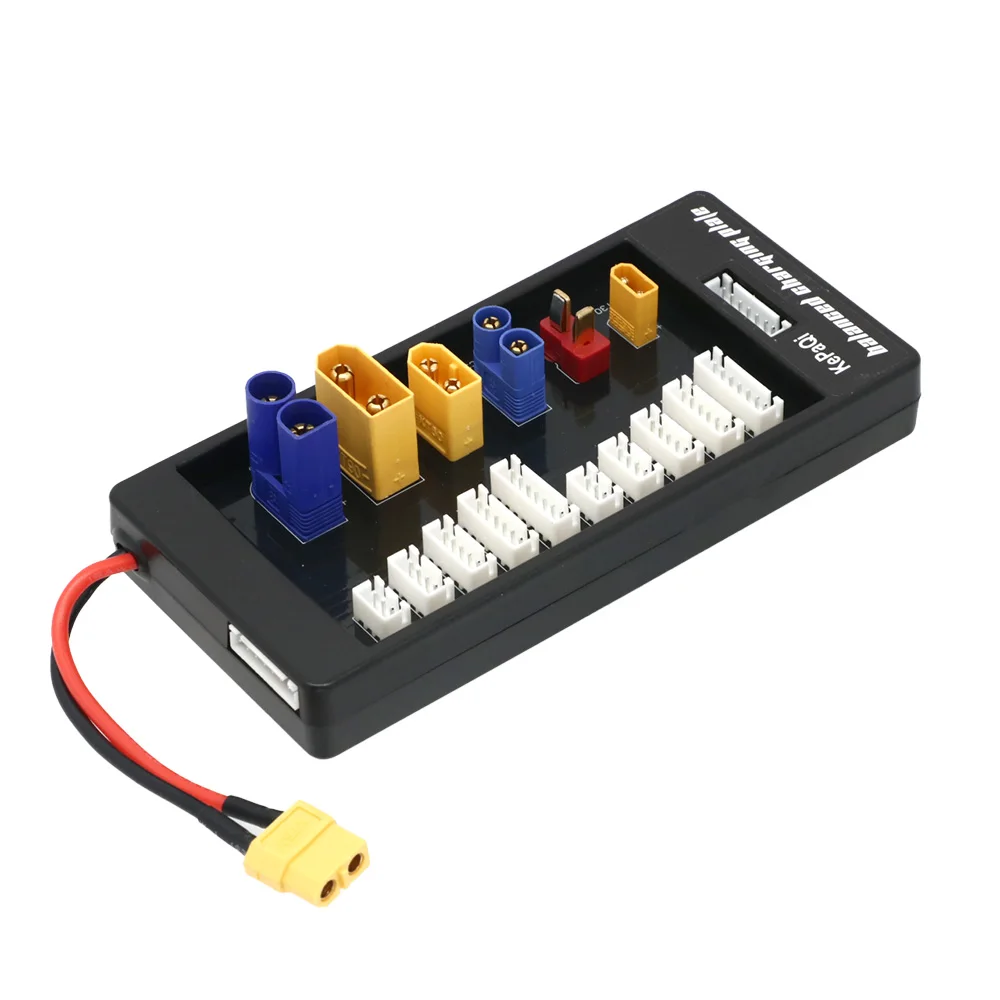 Carte de charge parallèle XT30 XT60 XT90 EC5 EC3 T pour batterie 2-6S