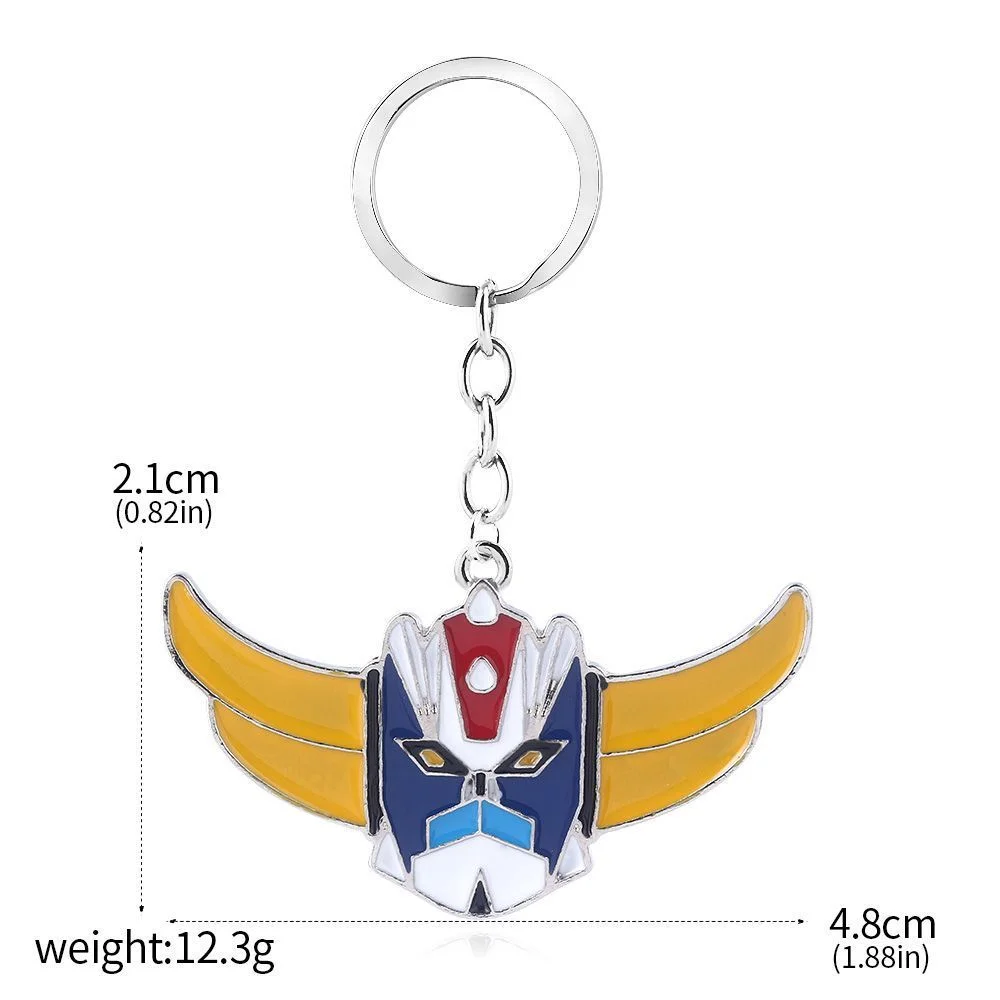 「グレンダイザー」キーホルダー Anime Mazinger Z Keychain UFO Robot Grendizer Logo Key Chain