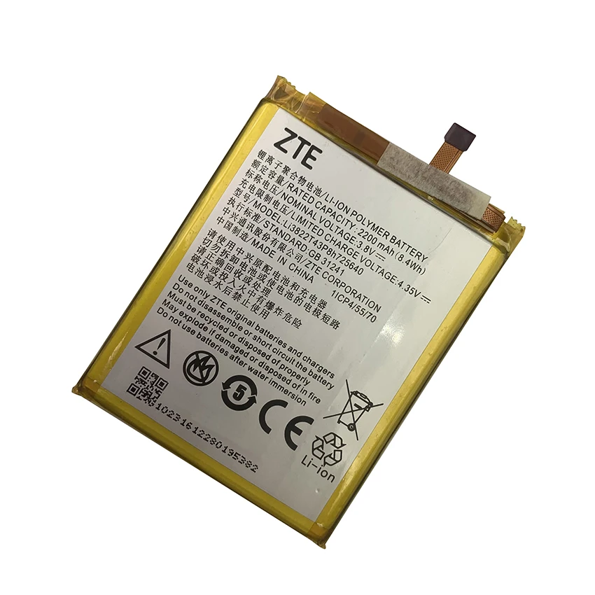 

High Quality Li3822T43P8h725640 2200mAH Original Phone Battery For ZTE Blade A510 BA510 Mobile Phone