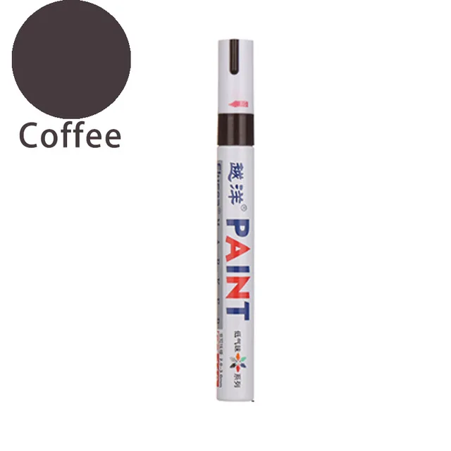 12-Color Waterproof Permanent Paint Marker
