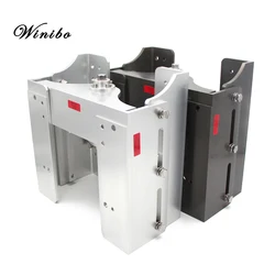 Winibo Marine Anodized Jack Plate, Boat Lifting Beams 8-inch Setback and 5-inch Vertical Extension for Outboards Motors
