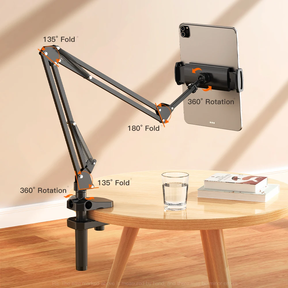Popular Hot sell Jopree CT08 Lazy Long Arm Portable Adjustable Bracket Desk Table Mobile Phone Tablet Holder Stand Mobile Phone