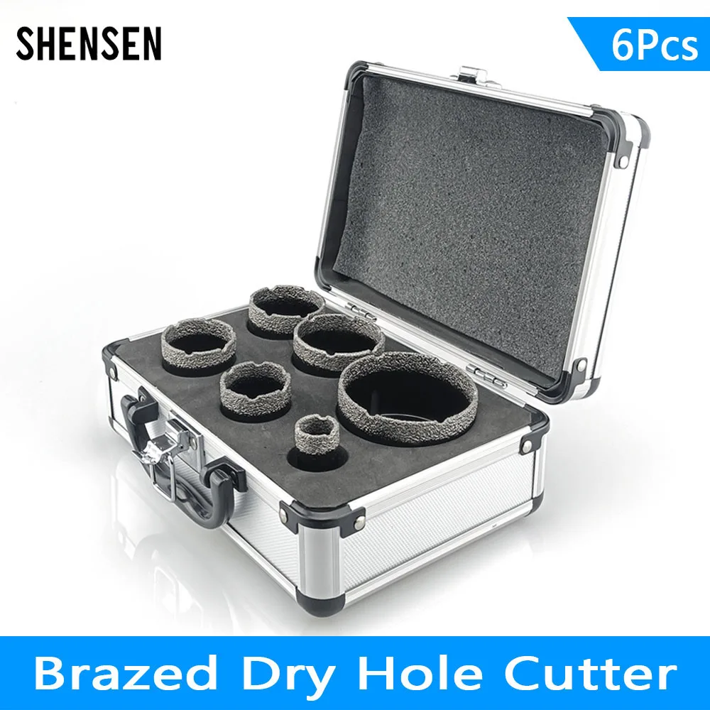 6-pcs-m14-thread-diamond-dry-drill-bit-vacuum-brazed-drilling-core-bits-set-porcelain-tiles-crowns-granite-marble-hole-saw-tools