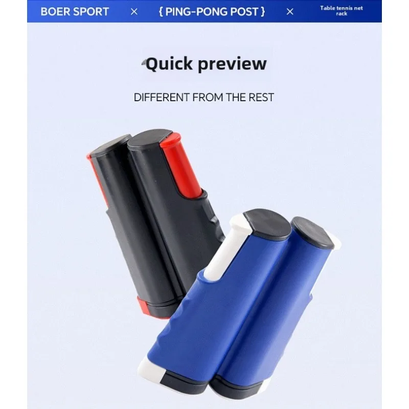Description Picture 5 of item1/4 Pcs Ping Pong Post Net Table Tennis Net Retractable Rack Sports Accessories & Equipment