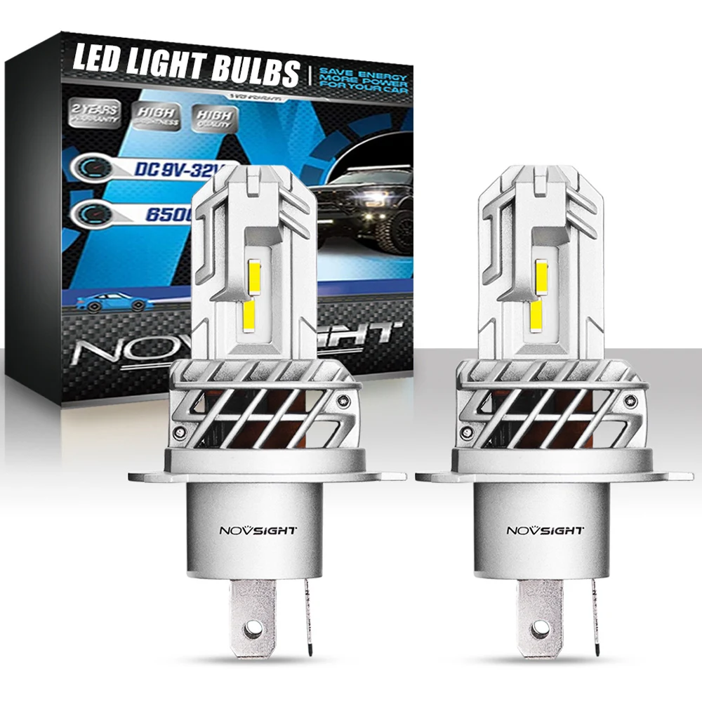 【新着商品】NOVSIGHT H7 55W 12000LM 無極性 LEDヘッド