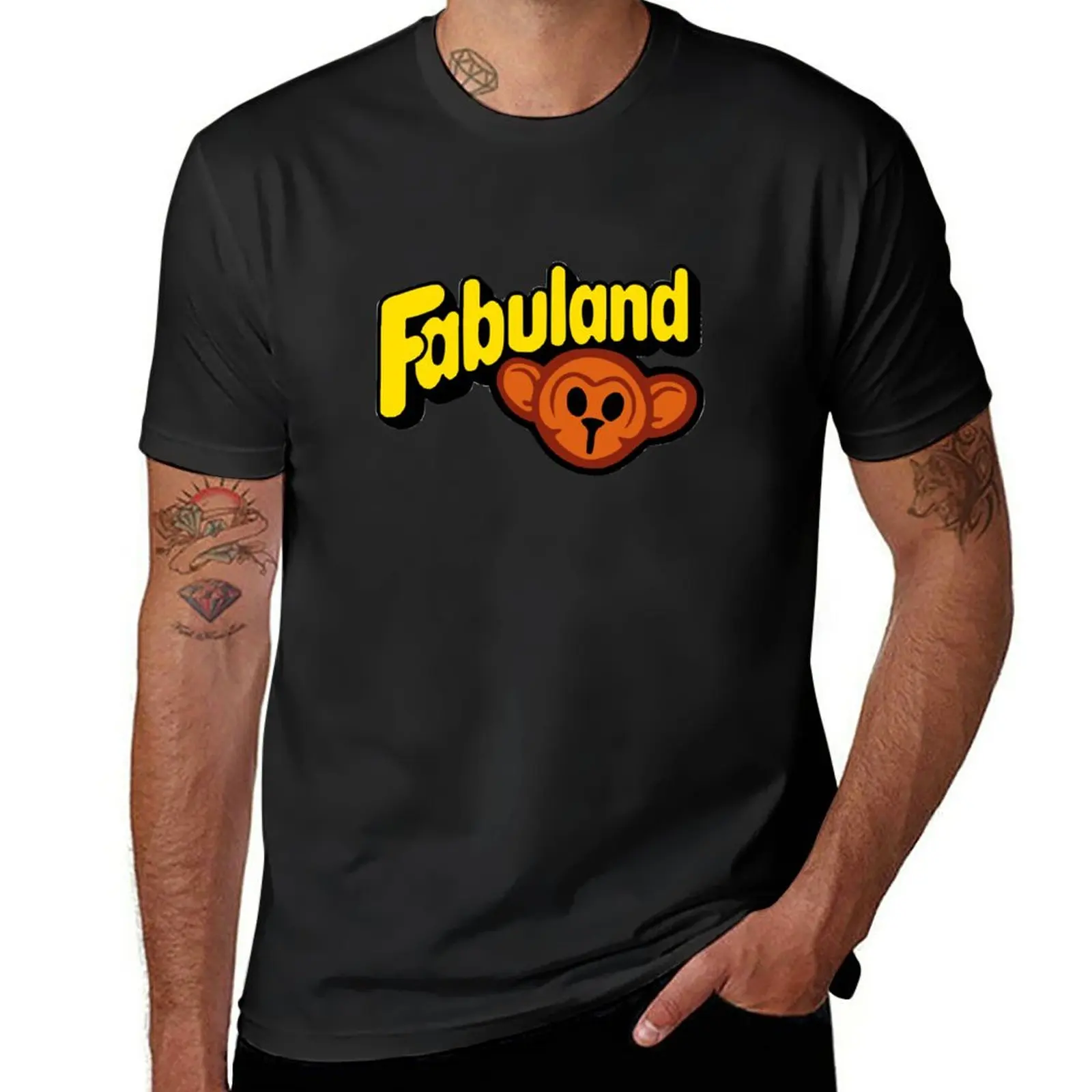 New Fabuland Fan T-Shirt Oversize T-Shirt Ragazzi Magliette Divertenti Per Uomo