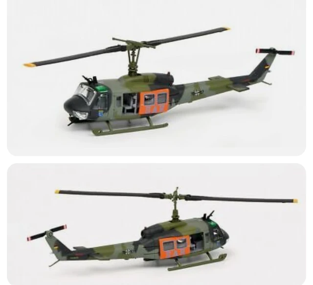 Schuco 1 87 BELL UH 1D SAR Multipurpose Transport Rescue Helicopter Model