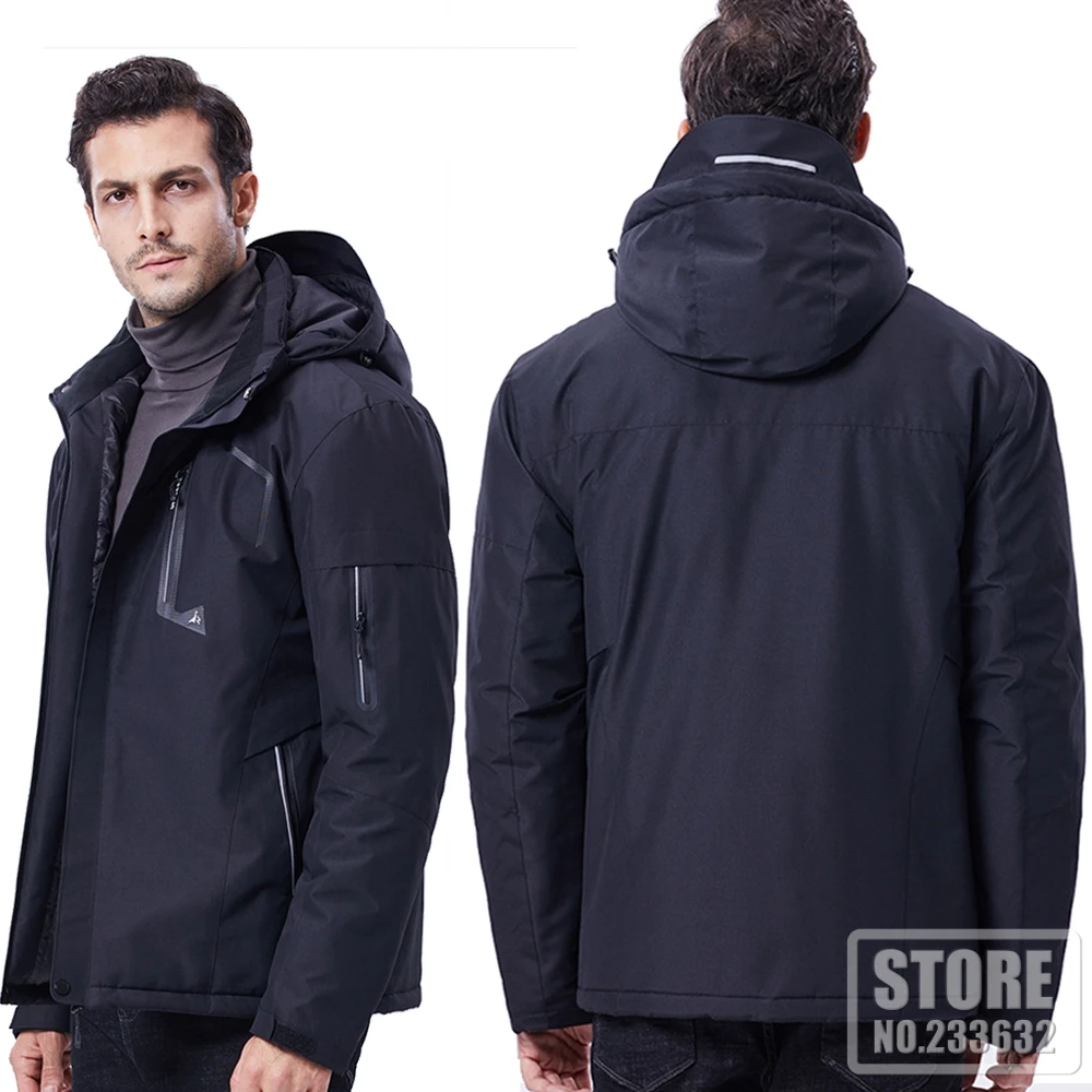 Waterproof Motorcycle Jacket Winter Electric Heated Jacket S-10XL Outdoor Thermal USB Heating Jackets Motorbike Moto Coat Motorcycle Jacket Motorcycle Clothing