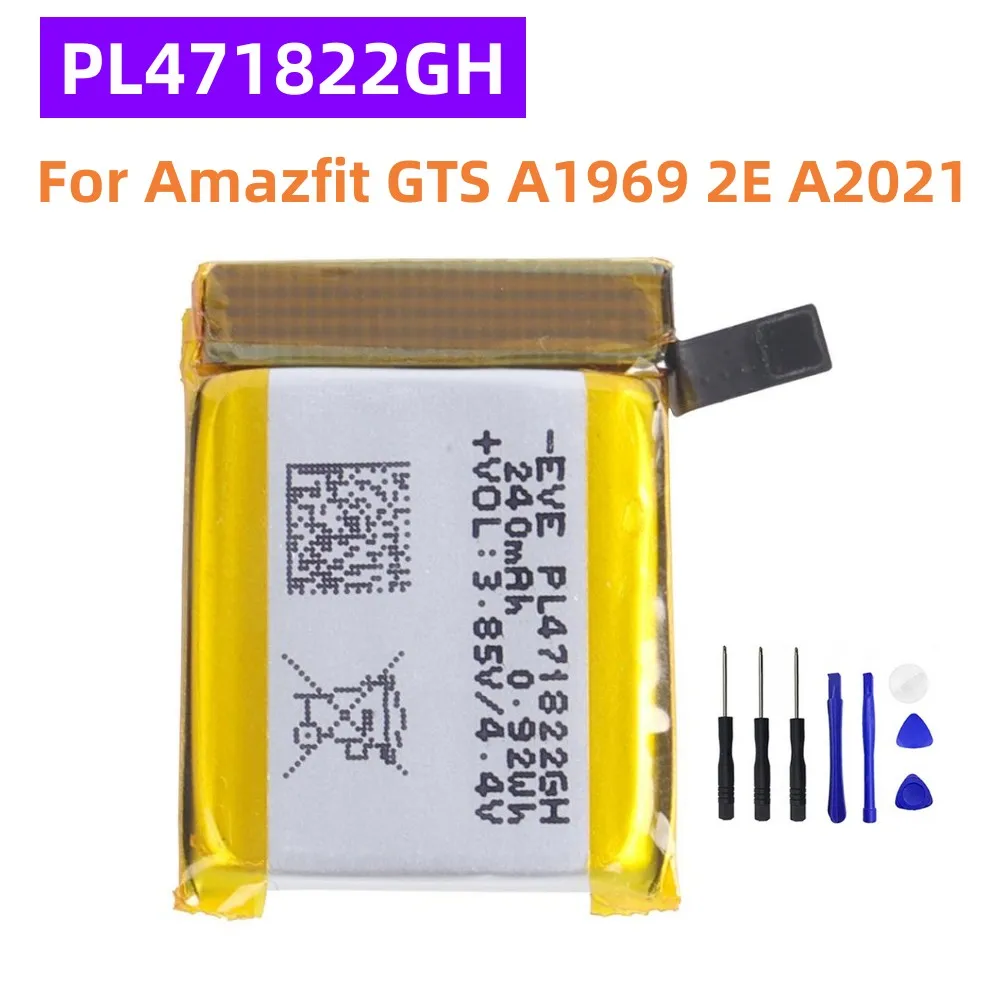 Amazfit Gts Battery Replacement 240mAh Battery PL471822GH For