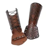 Knight Arm Gauntlets Bracer Vintage PU Gauntlets Wristband Medieval Leather Bracers Arm Armors Knight Protective Gear 1