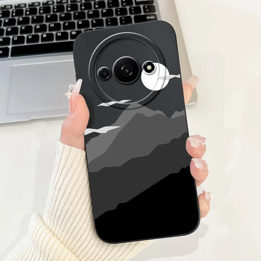 2024 New Fashion Flower Square Silicone Camera Lens Protective Cover