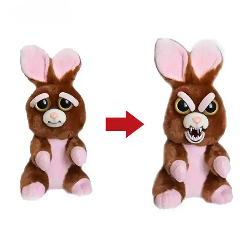 thumbnail image 1 of Encuentra la auténtica muñeca traviesa Feistypets que cambia de cara, un oso que cambia de cara en un segundo, un lindo regalo de cumpleaños, 1 of 5