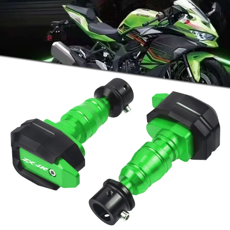 

Fit For ZX-4R ZX-4RR ZX4R ZX4RR ZX 4R 2023 2024 Motorcycle CNC Falling Protection Frame Slider Fairing Guard Crash Pad Protector