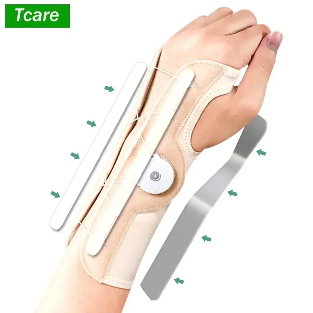 

1 PCS Carpal Tunnel Wrist Brace Night Support and Metal Splint Stabilizer, Adjustable Wrist Support for Arthritis Pain Relief