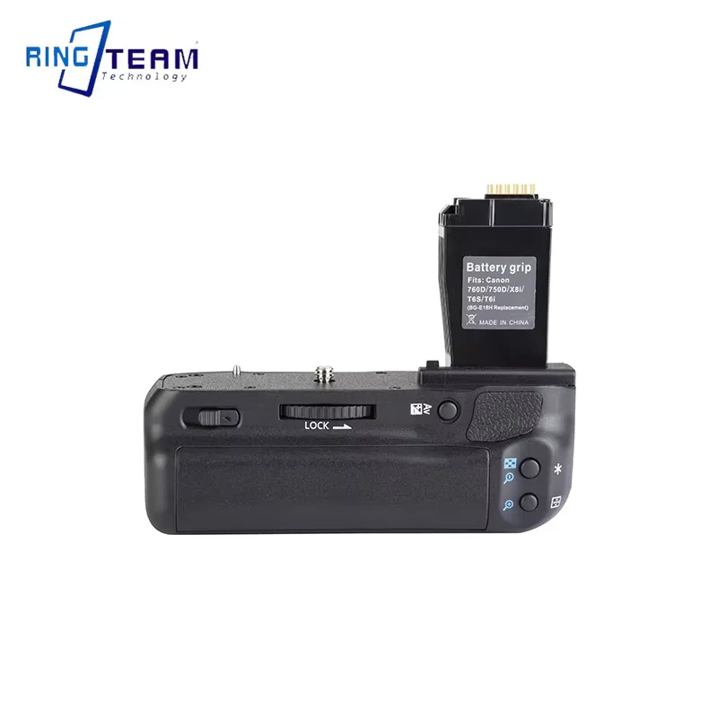Battery Grip BG-E18 for Canon EOS 750D 760D Rebel T6i T6s X8i 8000D DSLR Camera BGE18 Grip