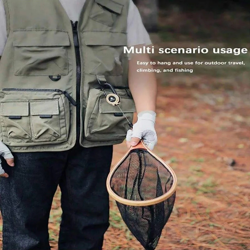 Retractable Buckle Keychain Multi-Functional for Outdoor Camping Hiking Anti-theft Retractable Wire Rope