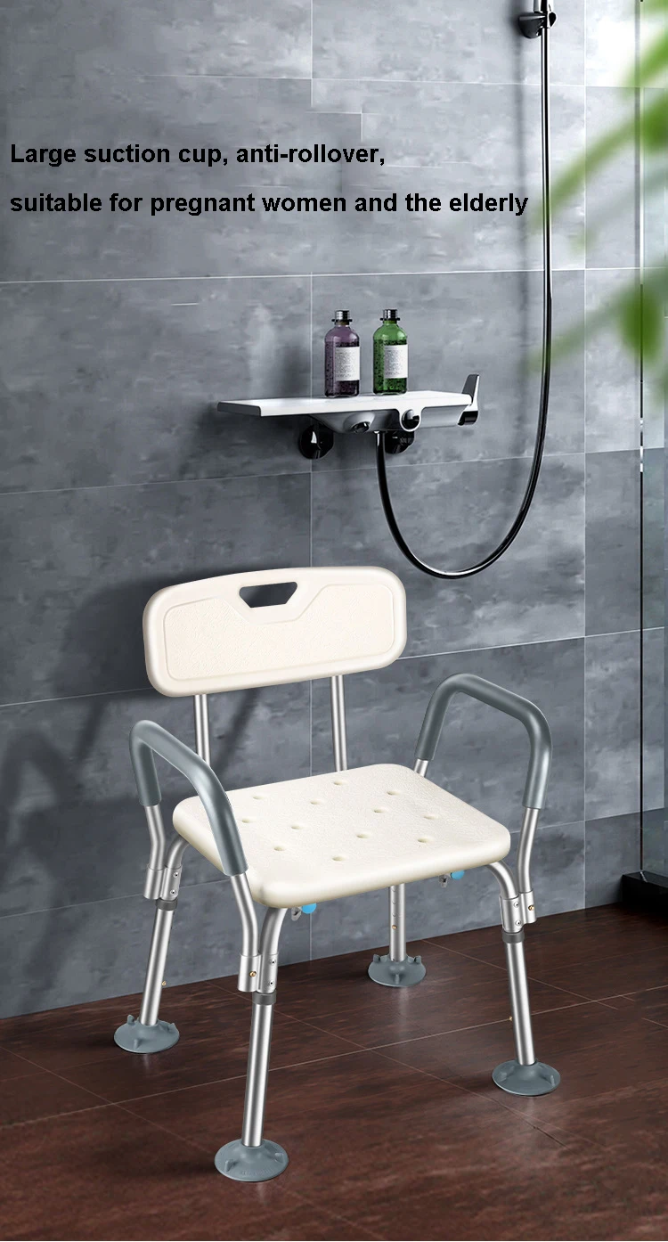 Bathroom And Shower Chair Elderly Folding Bath Chair Furniture Stool Shower Bench Non-slip Bath Chair 6 Gears Height Adjustable 7 Bathroom And Shower Chair Elderly Folding Bath Chair Furniture Stool Shower Bench Non-slip Bath Chair 6 Gears Height Adjustable 1