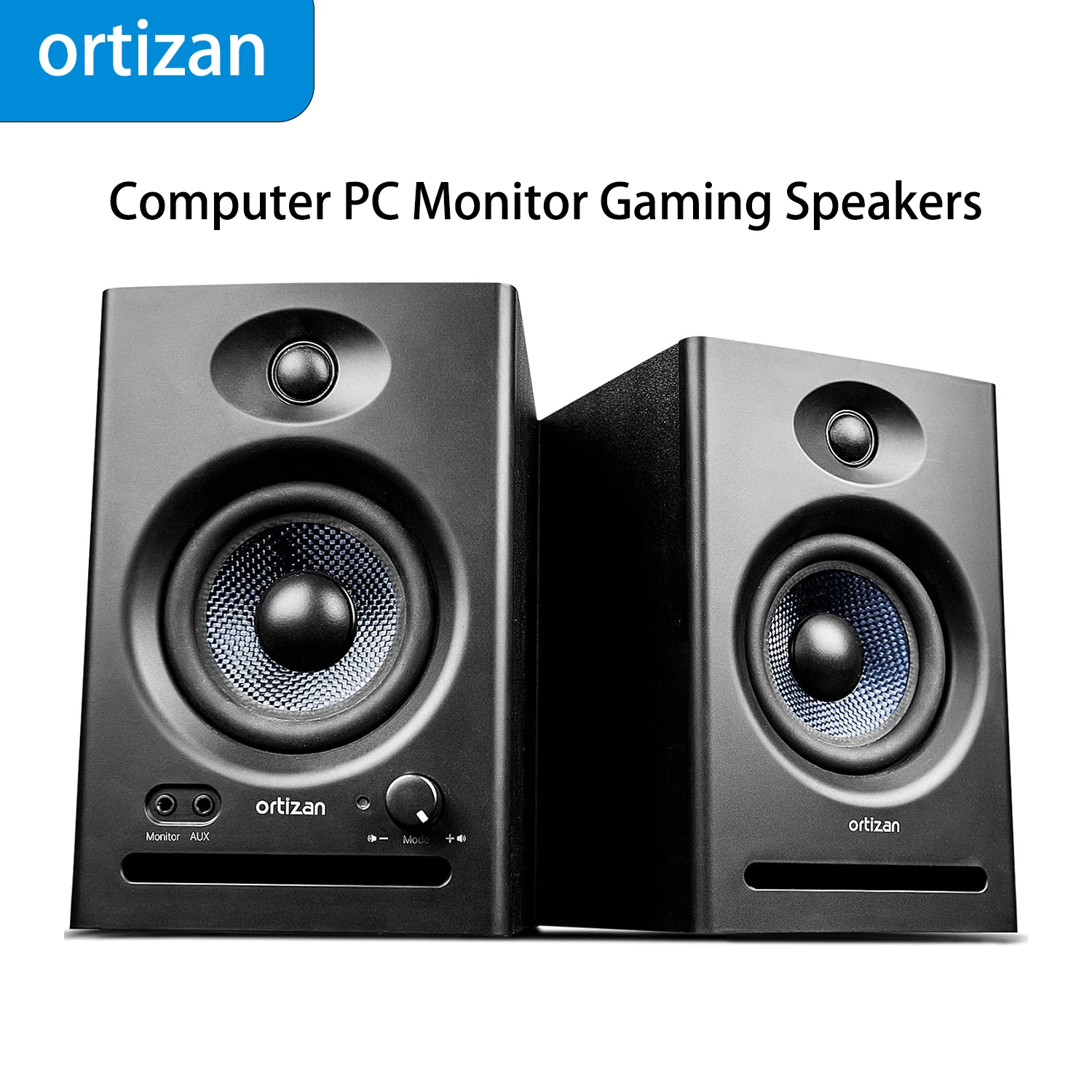 Ortizan C7 Dual-Mode 2.0 Studio Monitors, Bluetooth 5.3 Wireless