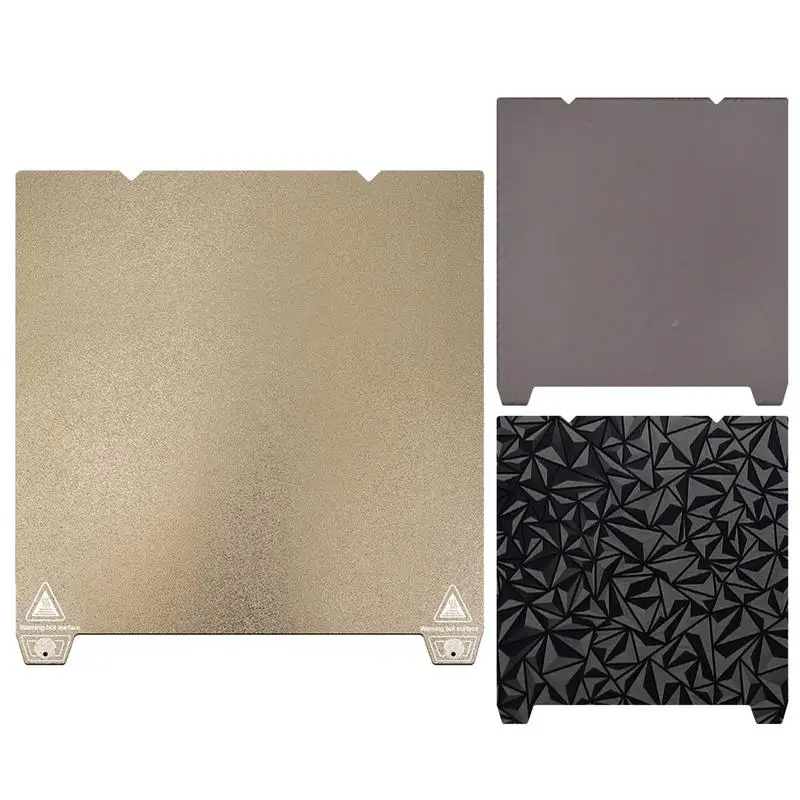 

Платформа для 3D-принтера, двухсторонняя сборная пластина для принтера с ПЭТ, немагнитная, 235 х235 мм, текстурированная платформа, для 3D-принтера