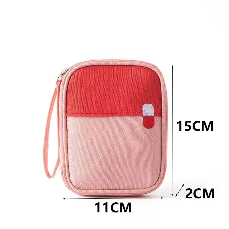 Portable First Aid Medical Kit Travel Outdoor Camping Useful Mini Medicine Storage Bag Camping Emergency Survival Bag Pill Case