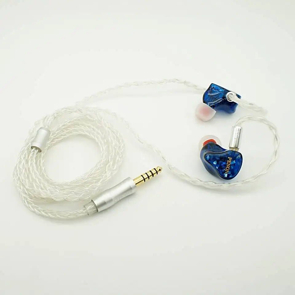 Penon DOME 3 Balanced Armature + 1 Dynamic Driver Hybrid 2Pin 0.78mm HiFi Earphone Audiophile IEM