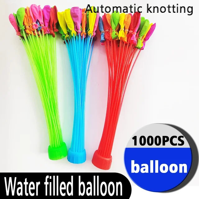 555/1111 pièces ballon de remplissage d'eau rapide divertissement d'été jouets de plage pour enfants bombe à eau Festivals fête ballon d'eau 1