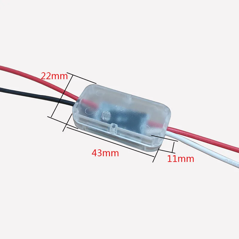 Light Sensor Switch Work In Night Or Day Automatic Auto on Off Photocell Street Light Switch DC 3.7V 5V 12V 24V 5A