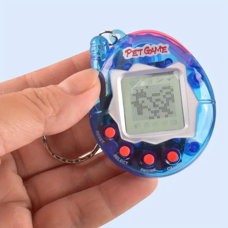 Handheld Game Console Retro Handheld Virtual Pet Game Compact Easy-to-Use Interactive Fun