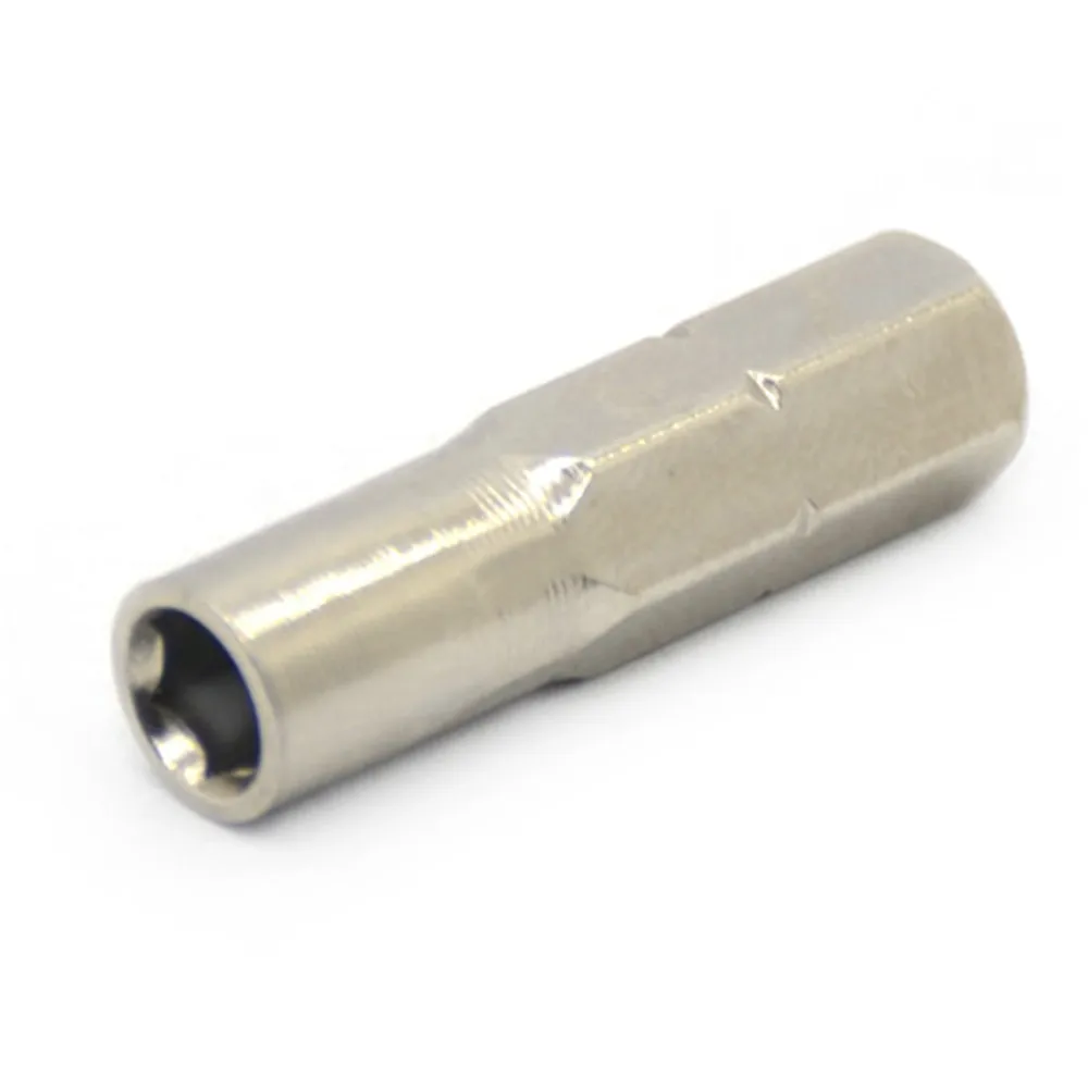 Premium 2PCS 1/4" 6.35mm Hex Shank to 4mm Hex Bit Adapter - High-Precision Converter for Precision Hex Socket Screws