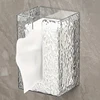 Wall Mounted Tissue Boxes Toilet Paper Container Holders Punch Free Paper Drawer Storage Case Bathroom Accessories 2