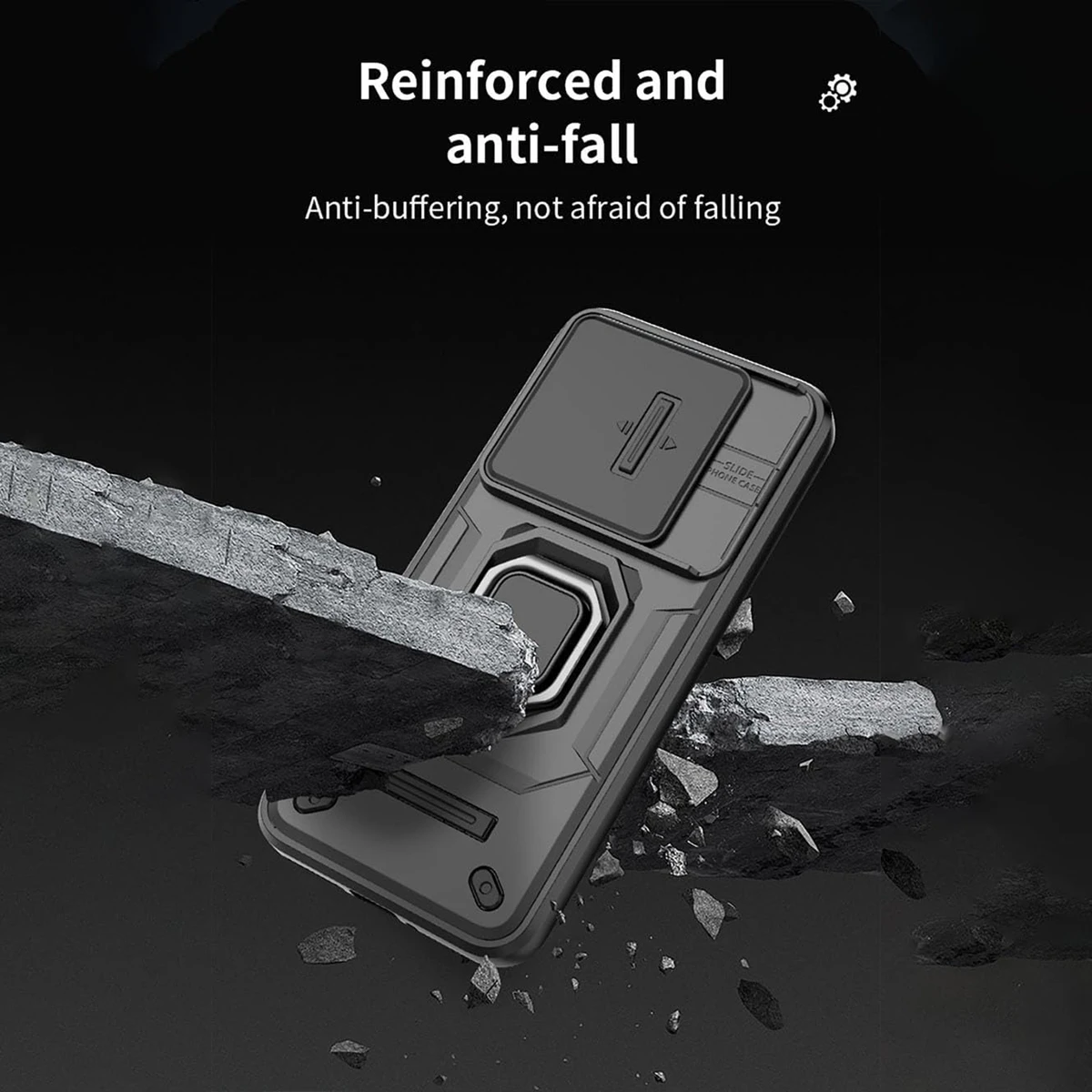 Armor Shockproof Case For VIVO V40 Lite 5G Protective Cover For VIVO V30e Ring Magnetic Holder Coque Fundas Capa_voghion.com