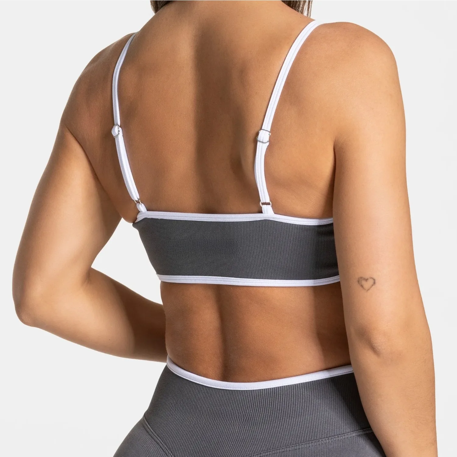 Summer Women’s Solid Color Sports Suspender Bra Sexy Backless Knit with Chest Cushion Suspender Yoga Fitness Top Best Sellers In Women's Clothing