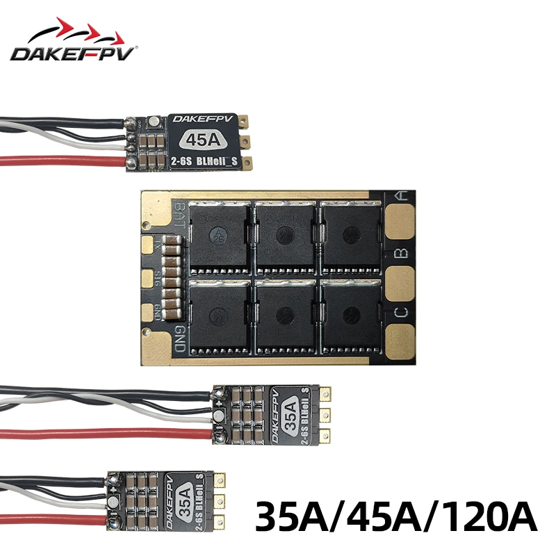 ESC 35A 45A 120A til FPV-drone - Mindre børsteløs motor