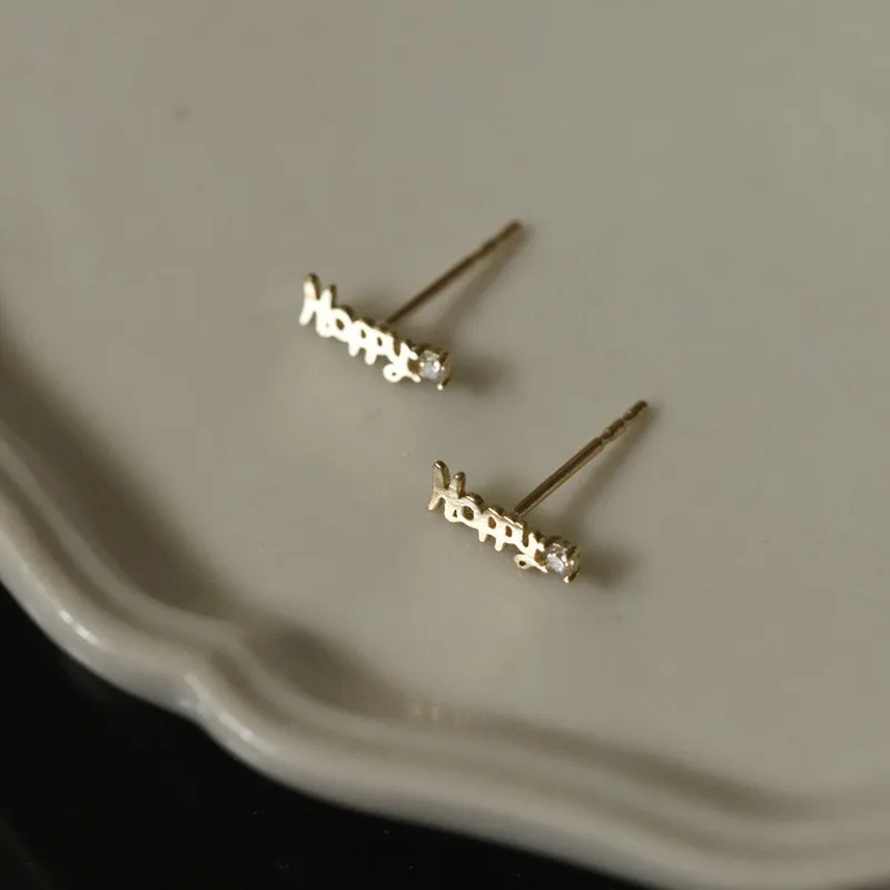 

Vintage Fashion Personality Gold Color Letter Ring Unisex Hip Hop Punk Open Ring Banquet Jewelry Accessories Gift