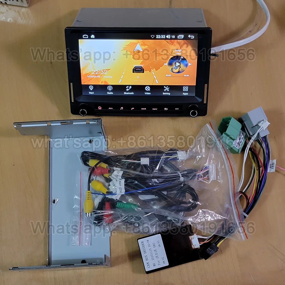 Autoradio Android con GPS e Carplay per Volvo S40 V40 2000-2003 - immagine 2
