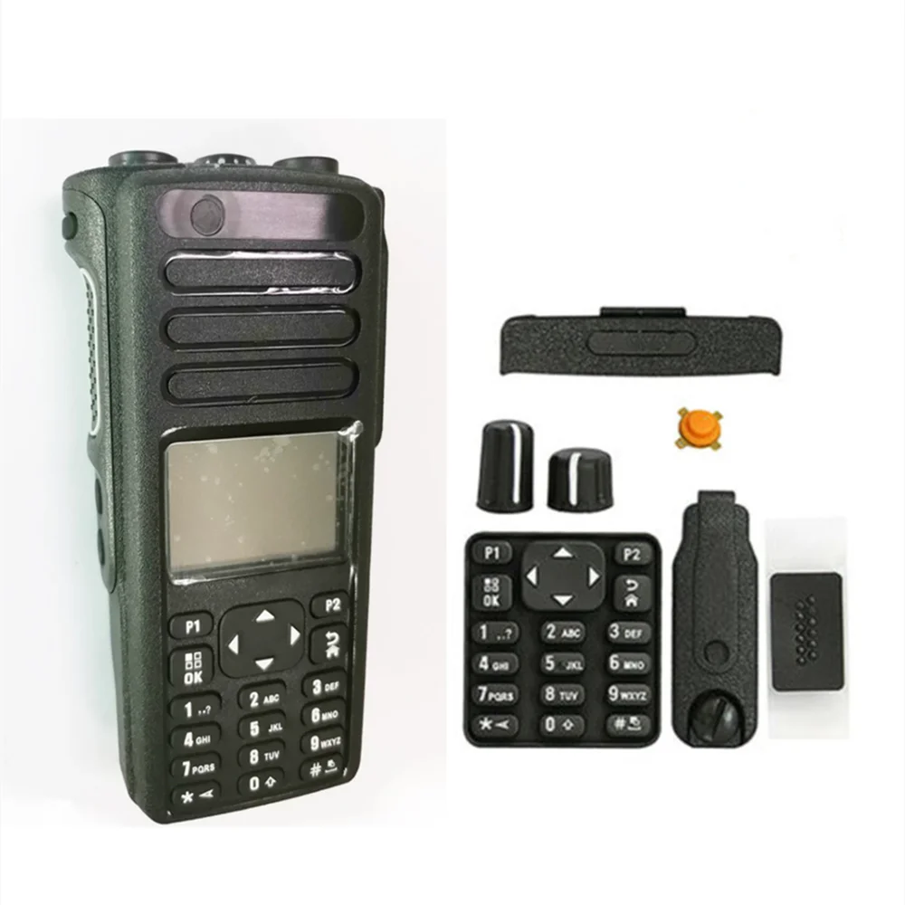 Compalete Housing Case W/ Speaker For XPR7550e DGP8550e Two Way Radio With LCD & Keypad Keyboard