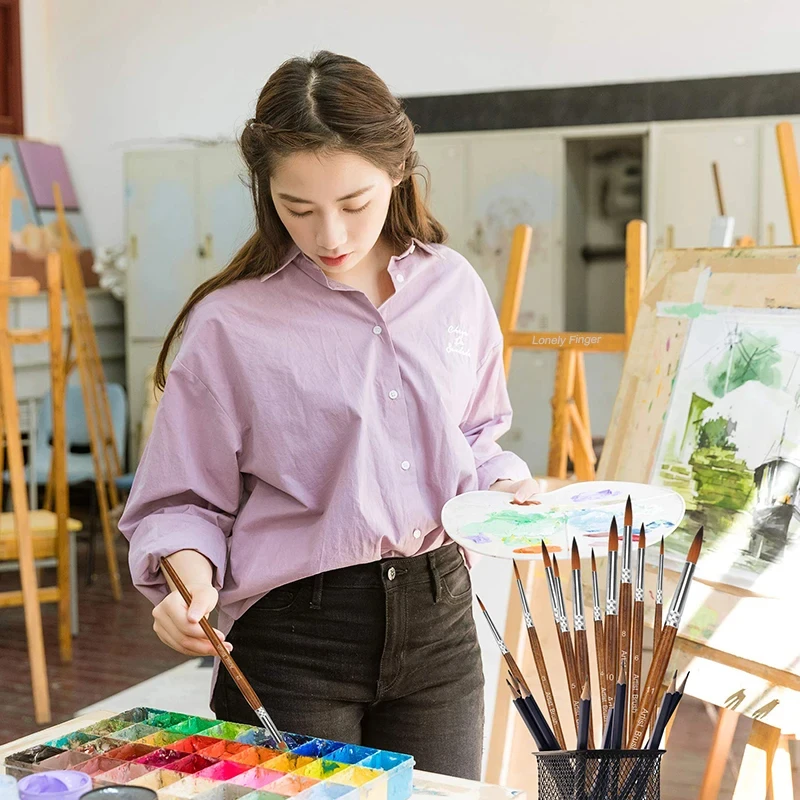 Рисунок 5 - искусственная акриловая кисть для