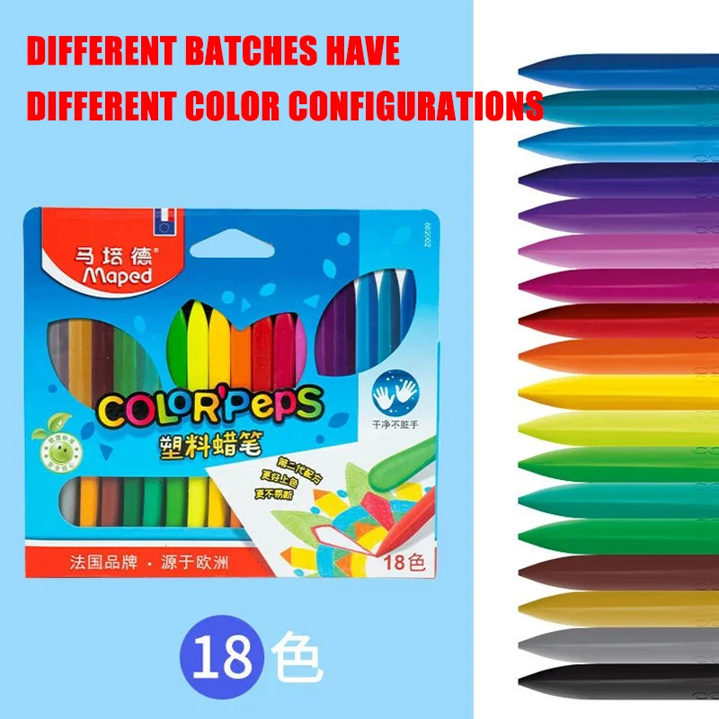 Vibrant Dual-Head Pastel Crayon Set - Washable, Erasable, and Durable