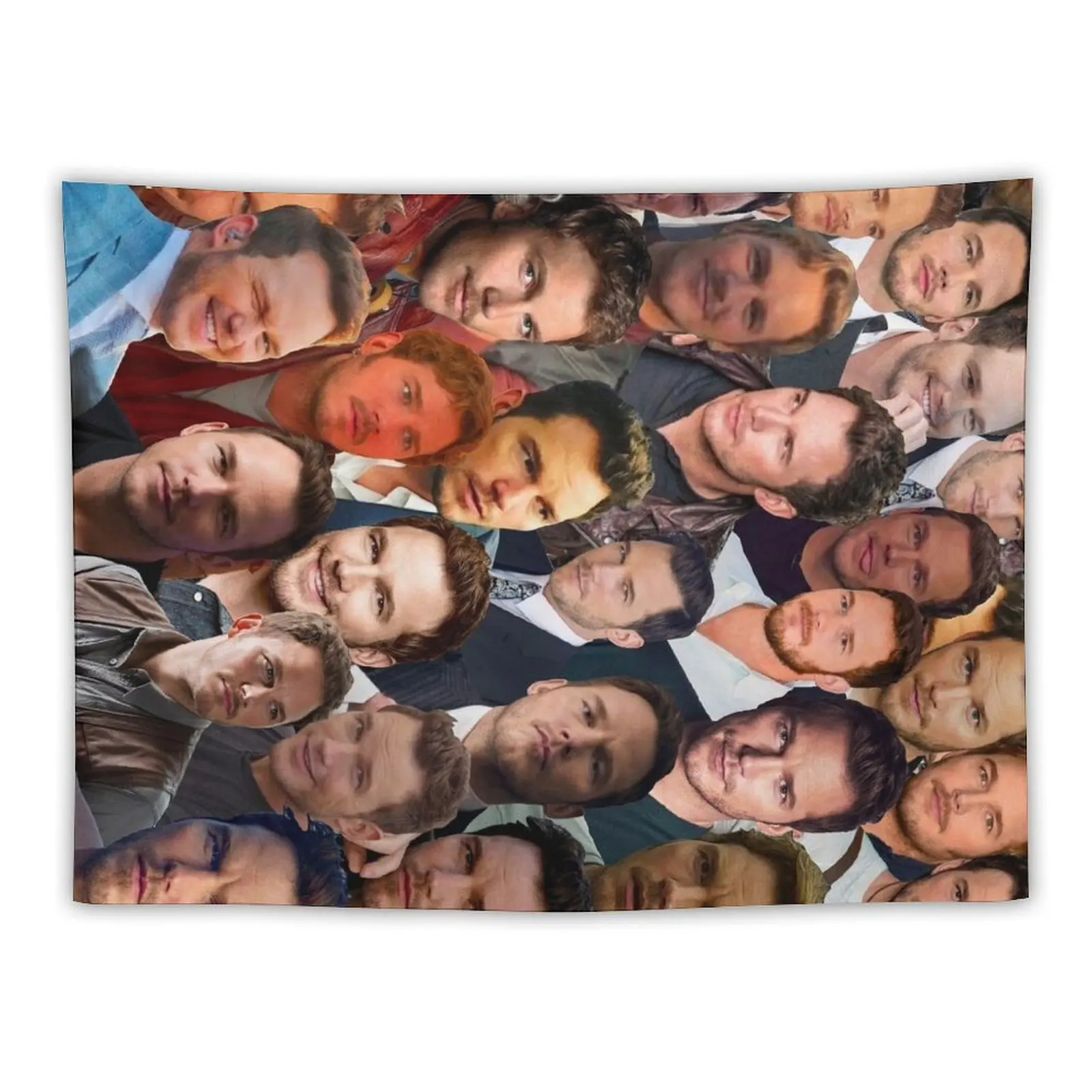 

Chris Pratt Photo Collage Tapestry Wallpaper Home Decoration Tapestry