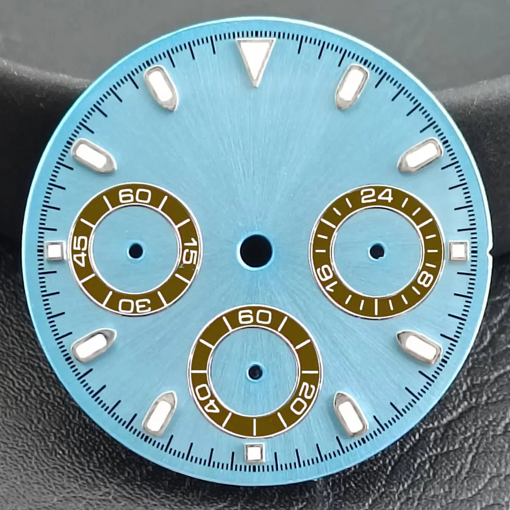 29mm Luminous Mechanical Watch Dial for VK-63 Movement - Premium Assembly Accessory