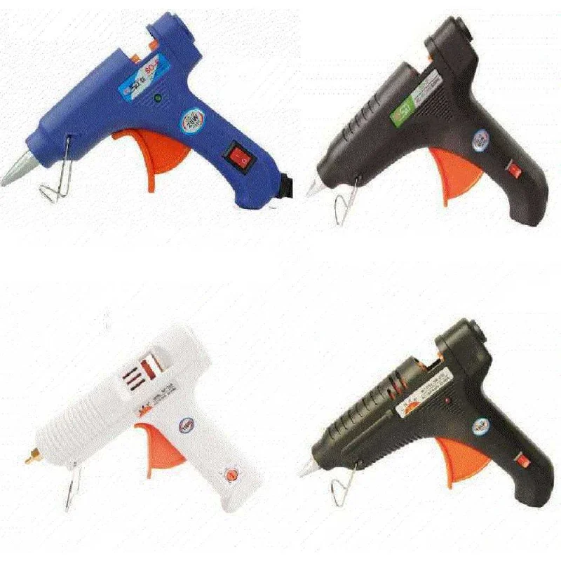 

20W bule Hot Melt Glue Gun Mini Household Industrial Guns Heat Temperature Thermo Electric Repair Tool Use 7mm Glue Sticks