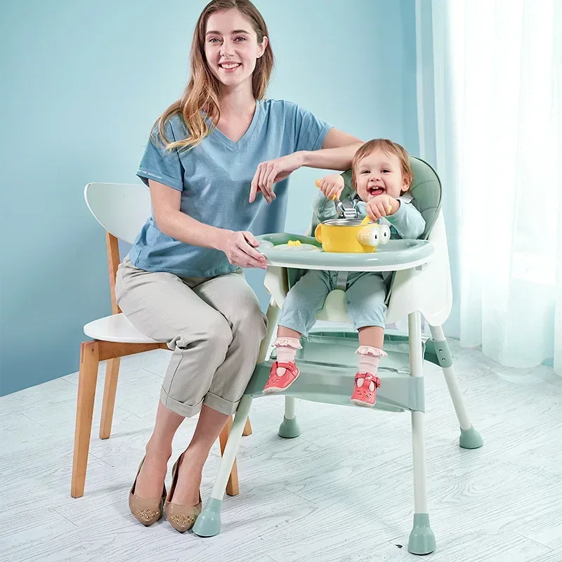 Adjustable Soft Baby Dining Chair Children's Adjustable Dining Chair Detachable Split Type Children's