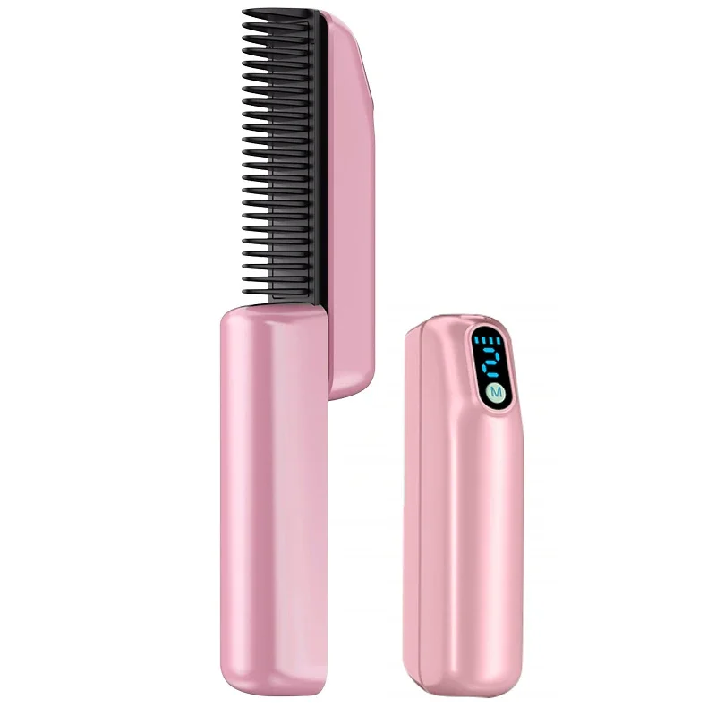 

Портативный перезаряжаемый беспроводной плойка Aieen Enn, расческа для укладки волос, для завивки корней, подходит для мужчин и женщин, идеально