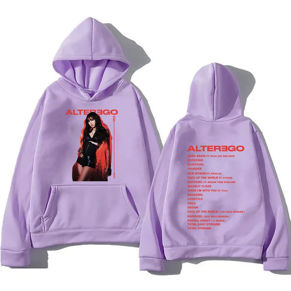 Lisa Alter Ego Hoodie 2025 New Album Fashion Men/women Hoodies