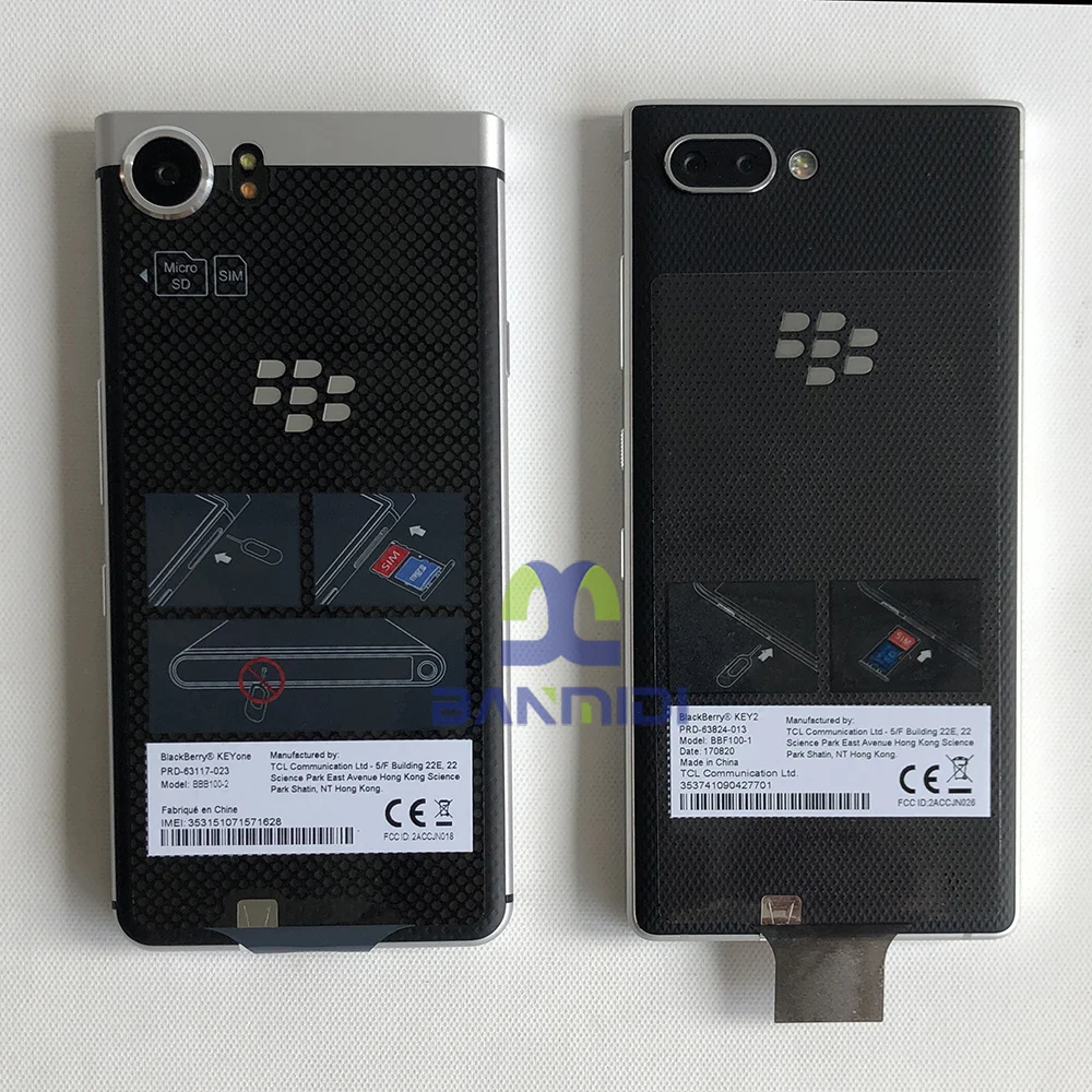 BlackBerry Keyone cep telefonu 12MP kamera 4.5 "IPS 3GB 4GB RAM 32GB 64GB  ROM 3G 4G LTE Unlocked orijinal Android cep cep telefonu